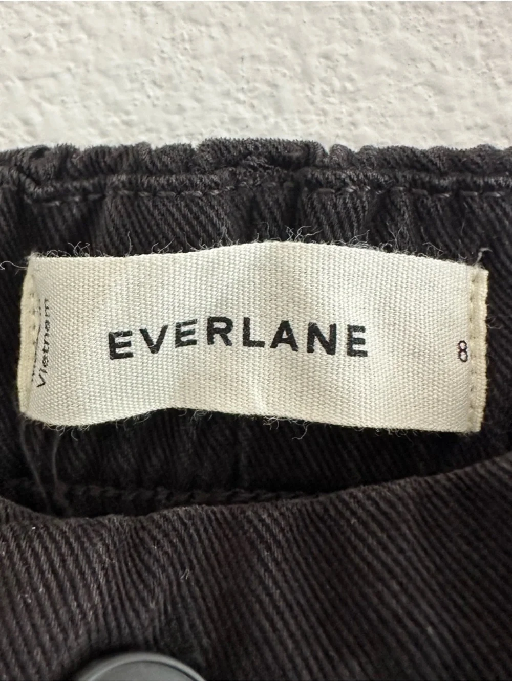 Everlane The Trouser in Buttersoft in Black Size: 8, NWT
